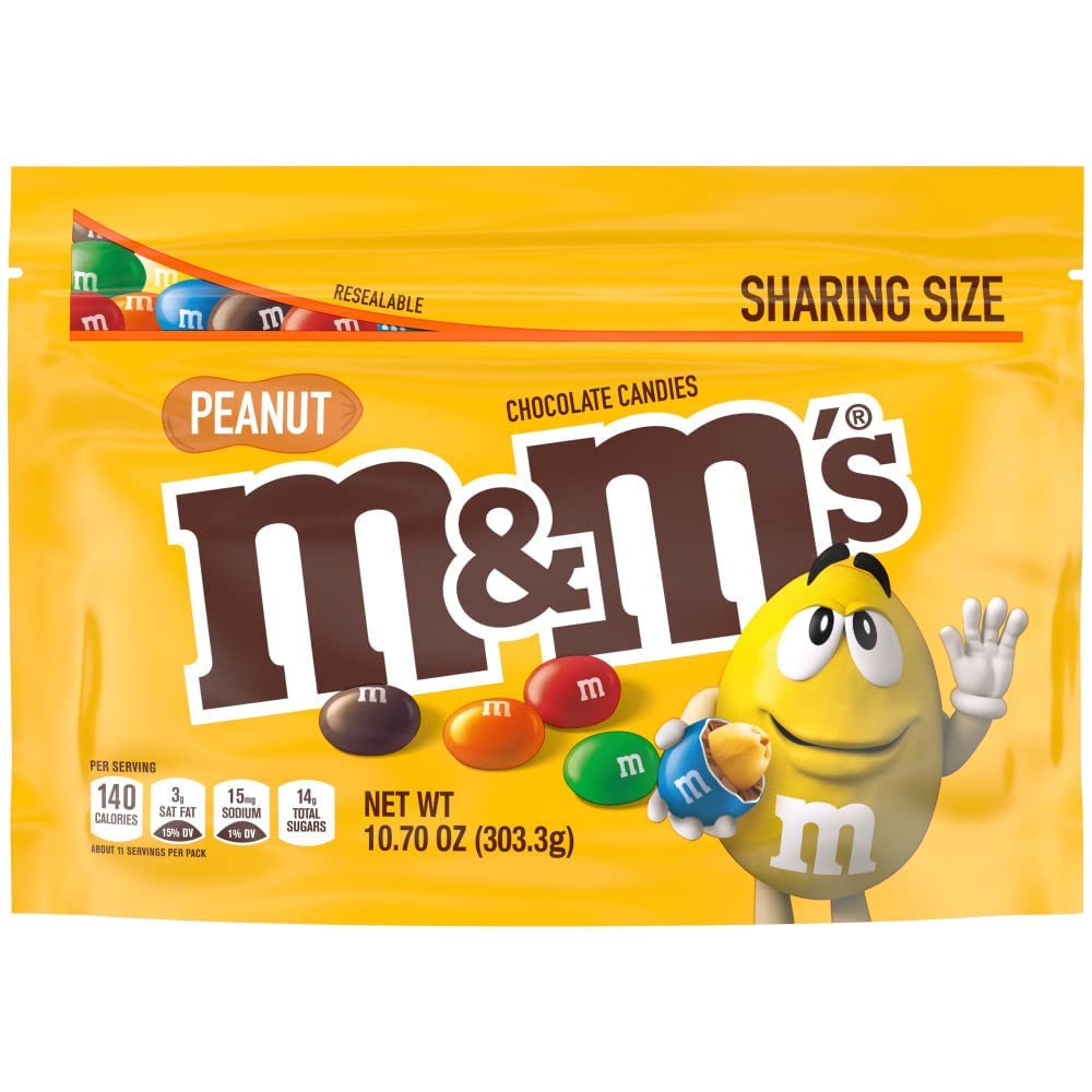 M&M’s Peanut 10.7oz 12 Count