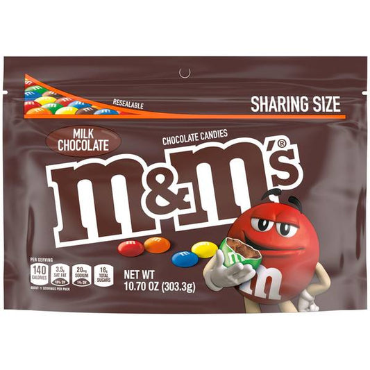 M&M’s Milk Chocolate 10.7oz 12 Count