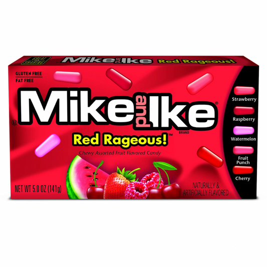 Mike and Ike Red Rageous 5oz 12 Count