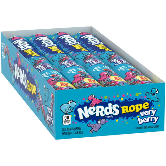 Nerds Rope Very Berry 0.92oz 24 Count