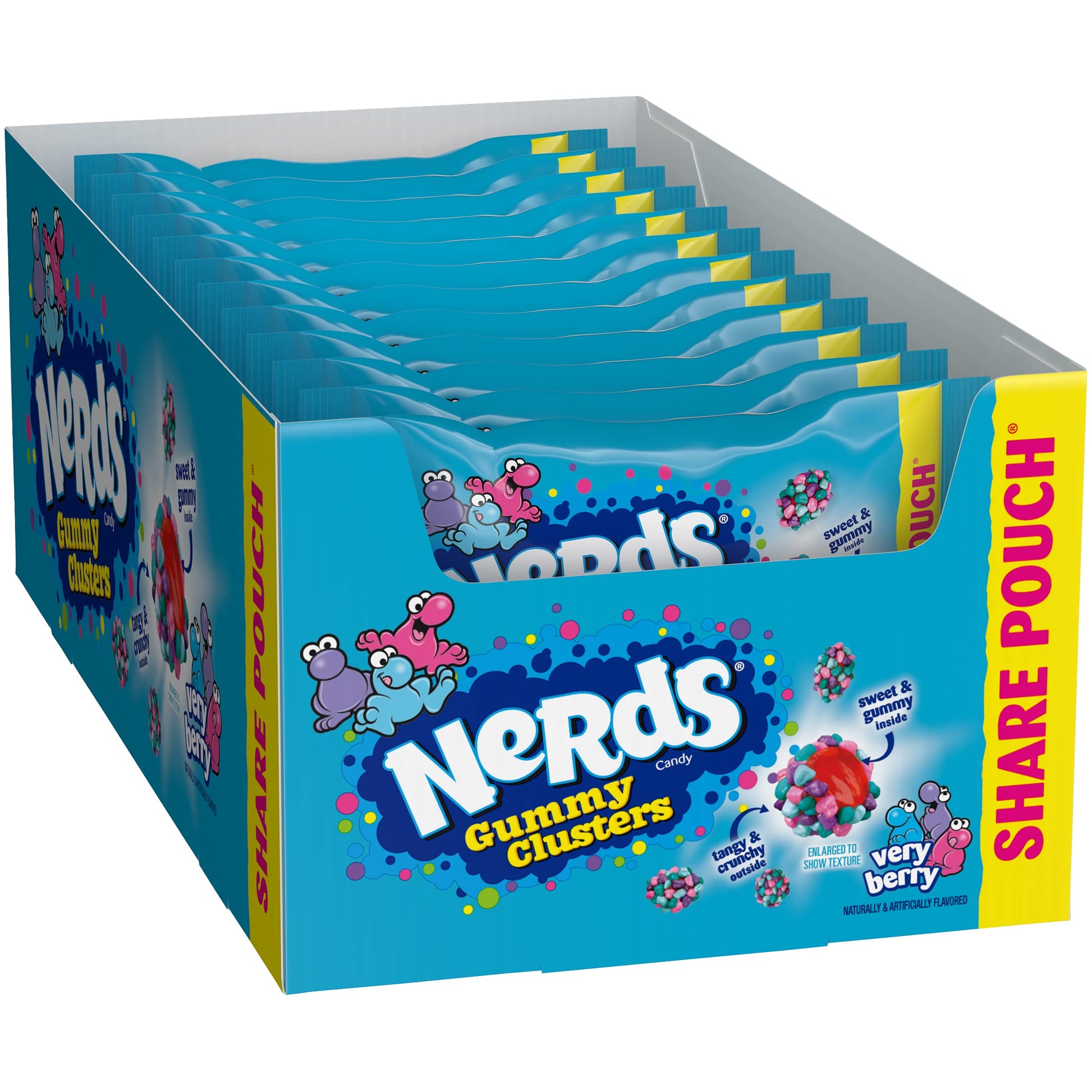 Nerds Gummy Clusters Very Berry 3oz 12 Count