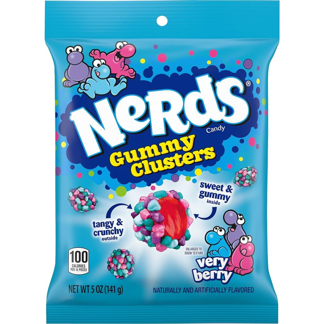 Nerds Gummy Clusters Very Berry 5oz 12 Count