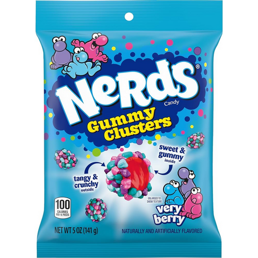 Nerds Gummy Clusters Very Berry 5oz 12 Count