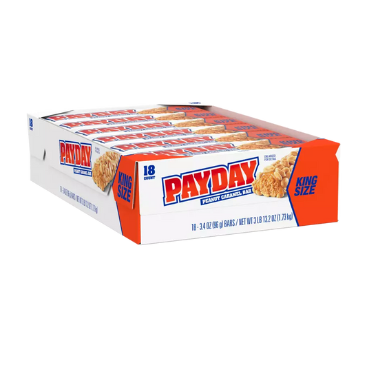 Payday King Size 3.4oz 18 Count