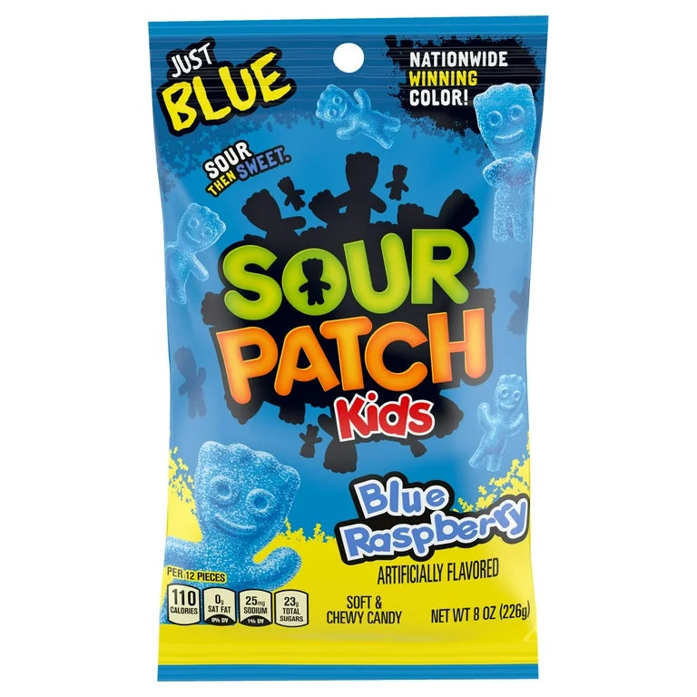 Sour Patch Kids Blue Raspberry 8oz