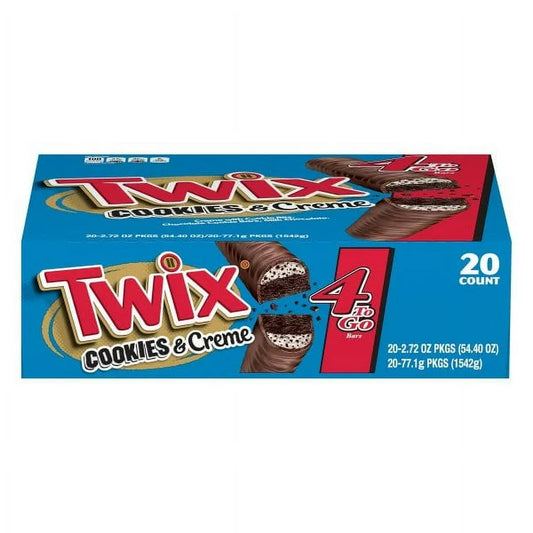 Twix Cookies & Creme King Size 2.72oz 20 Count