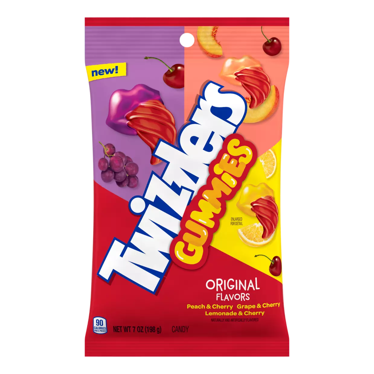 Twizzlers Gummies Original Flavors 7oz