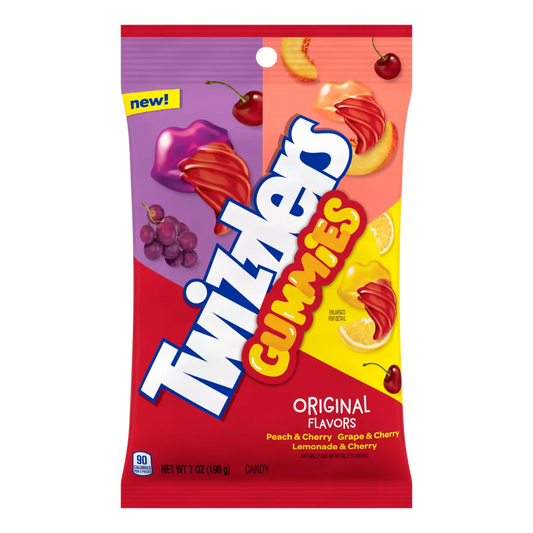 Twizzlers Gummies Original Flavors 7oz