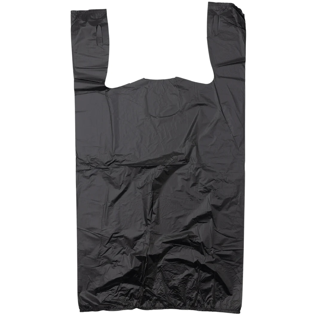 HDPE Plastic T-Shirt Bags 1/6 BBL (500 Count)