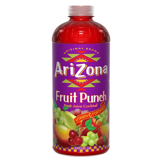 Arizona Fruit Punch 34oz 12 Count