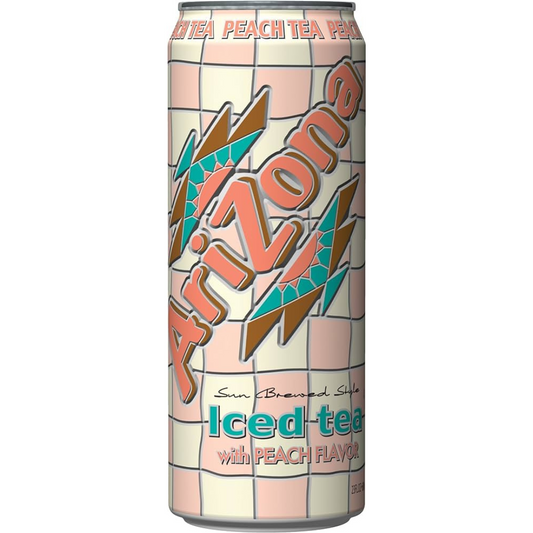 Arizona Peach Tea 23oz 24 Count