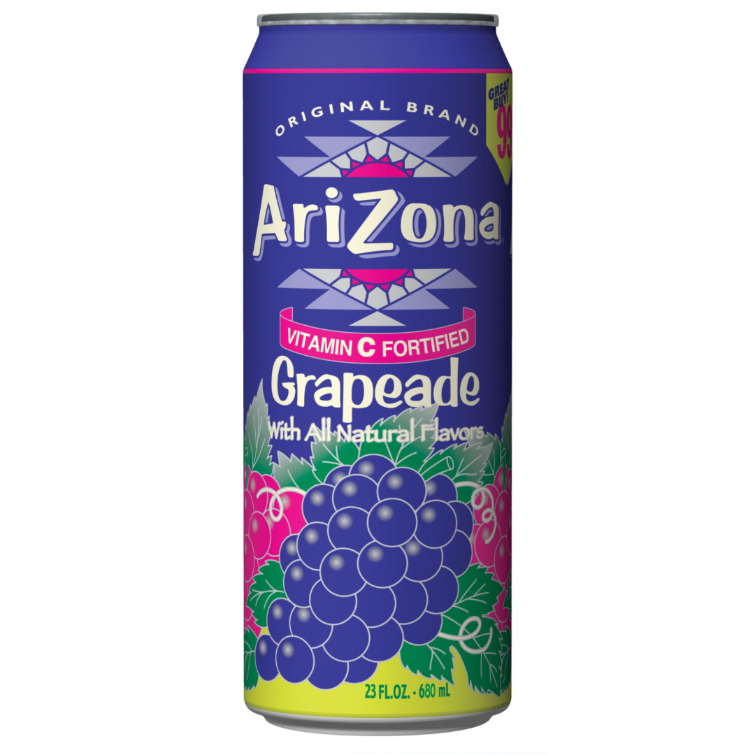 Arizona Grapeade 23oz 24 Count