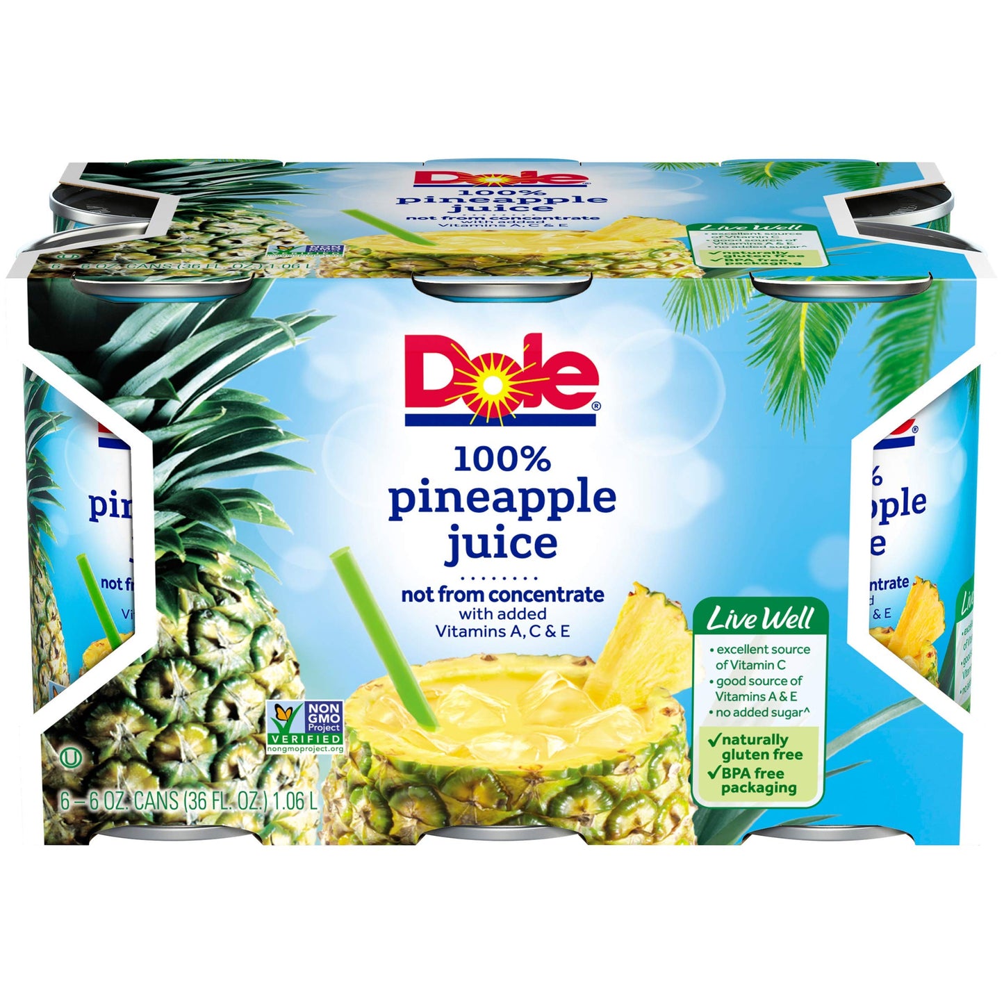 Dole Pineapple Juice 6oz