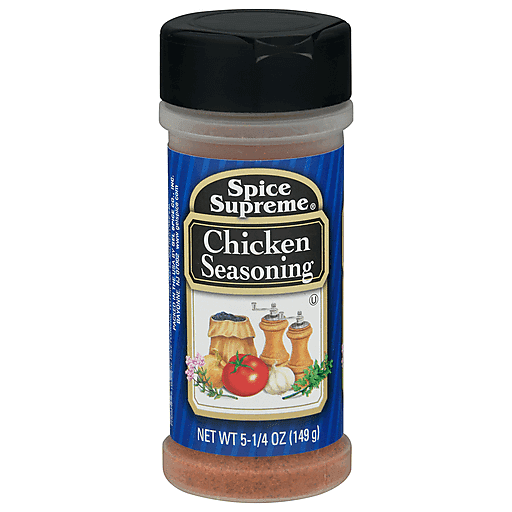 Spice Supreme Chicken Seasoning 5.25oz 12 Count