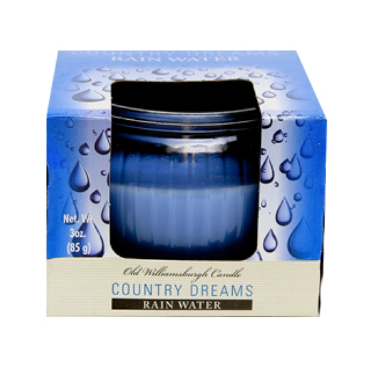 Old Williamsburgh Candle Country Dreams Rain Water 3oz