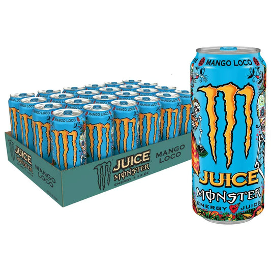 Monster Energy Juice Mango Loco 16oz 24 Count