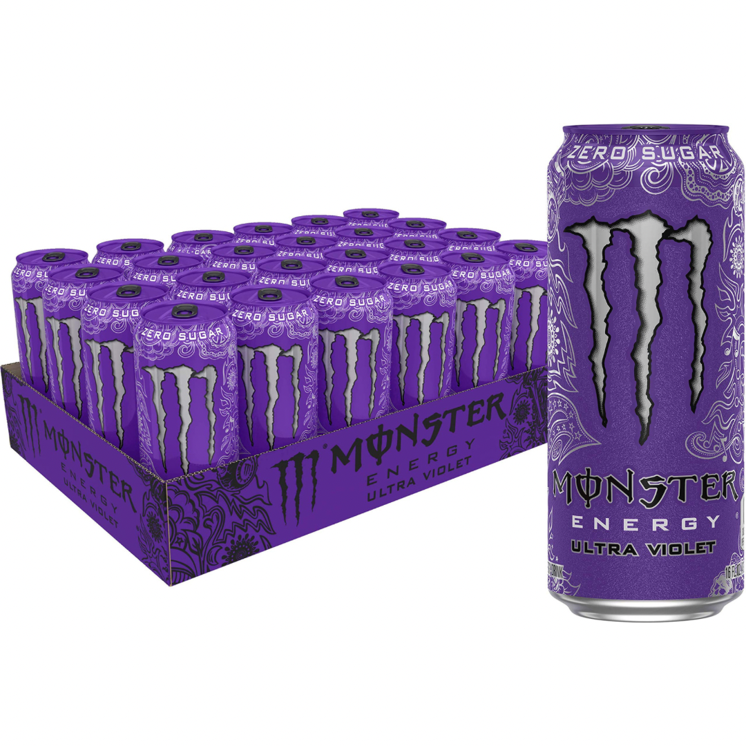 Monster Energy Zero Ultra Violet 16oz 24 Count