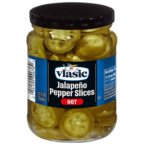 Vlasic Jalapeno Pepper Slices Hot 12oz