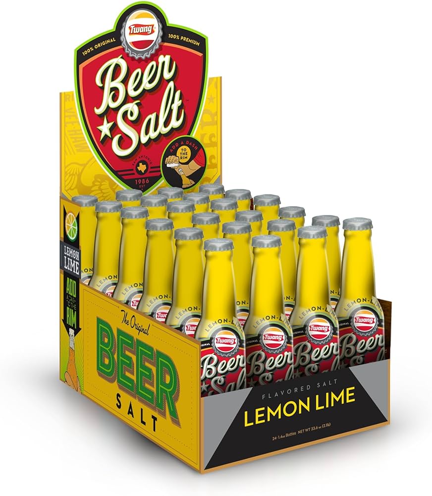 Twang Beer Salt Lemon Lime 1.4oz 24 Count