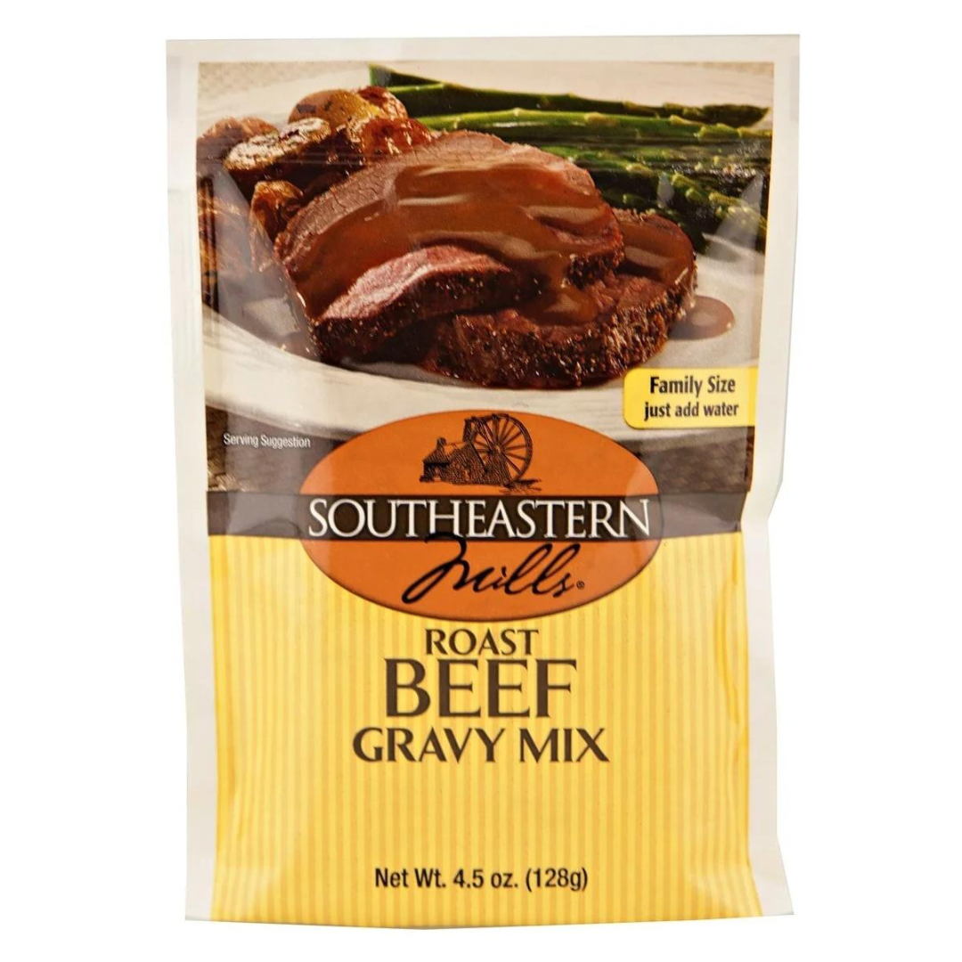 Southeastern Mills Roast Beef Gravy Mix 4.5oz 24 Count