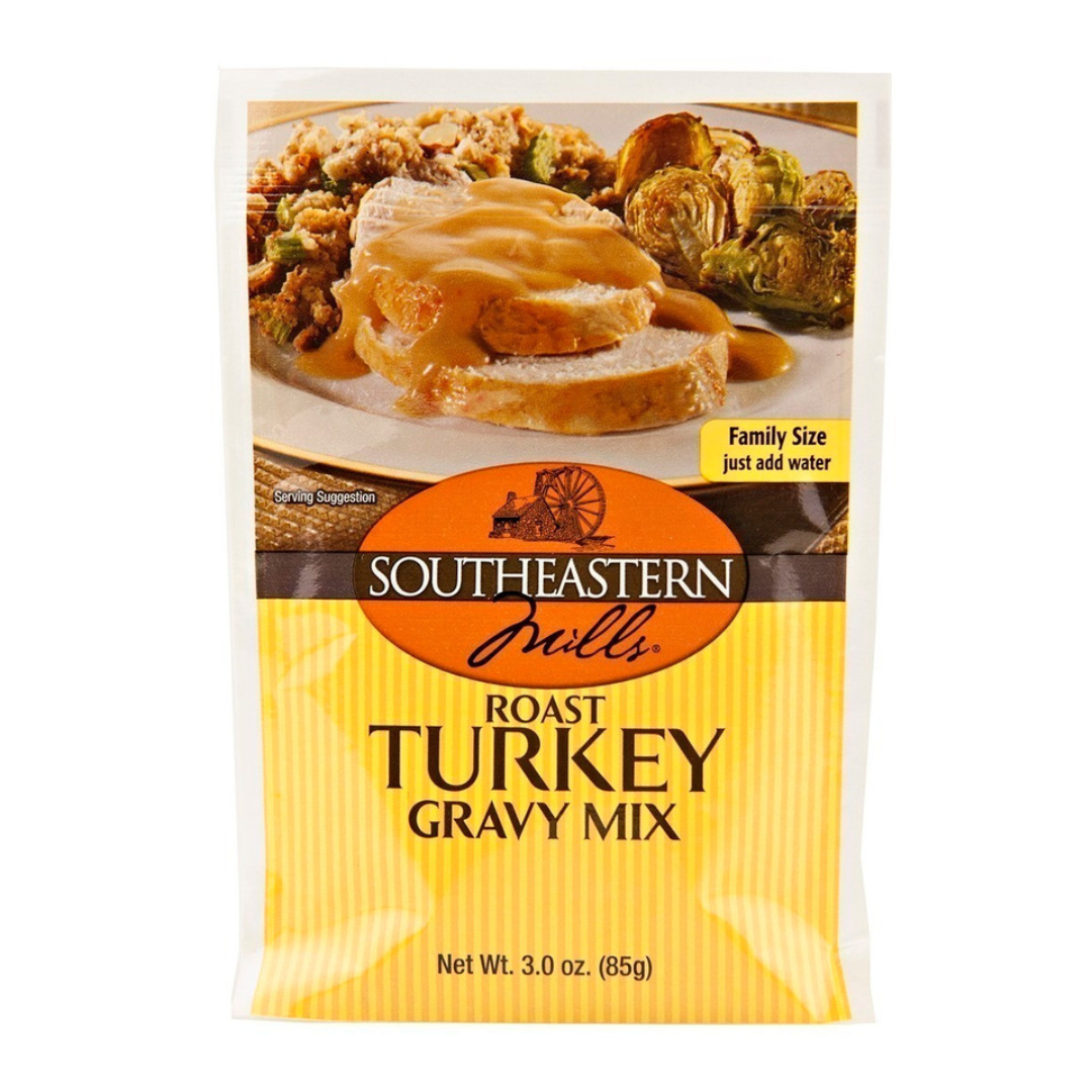 Southeastern Mills Roast Turkey Gravy Mix 3oz 24 Count