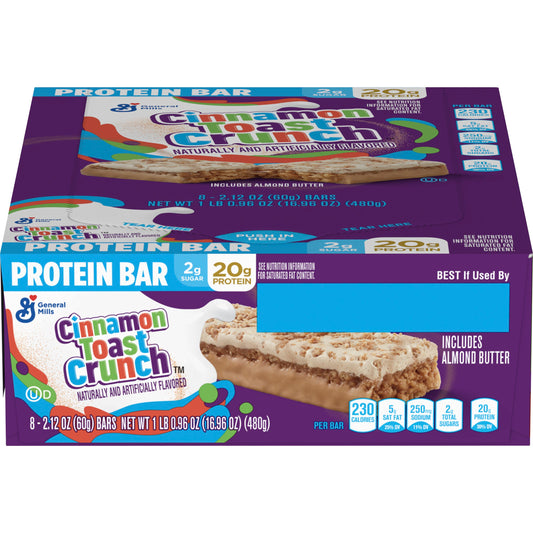 Cinnamon Toast Crunch Bar 2.2oz 8 Count