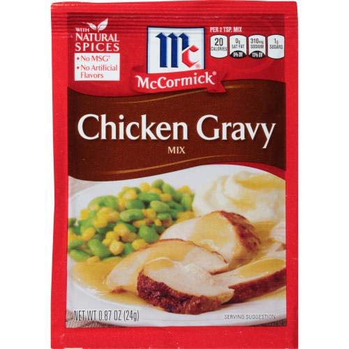 McCormick Chicken Gravy Mix 0.87oz 24 Count