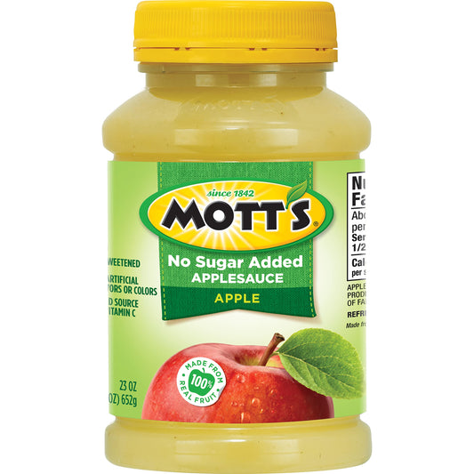 Mott’s Apple Sauce Unsweetened 23oz