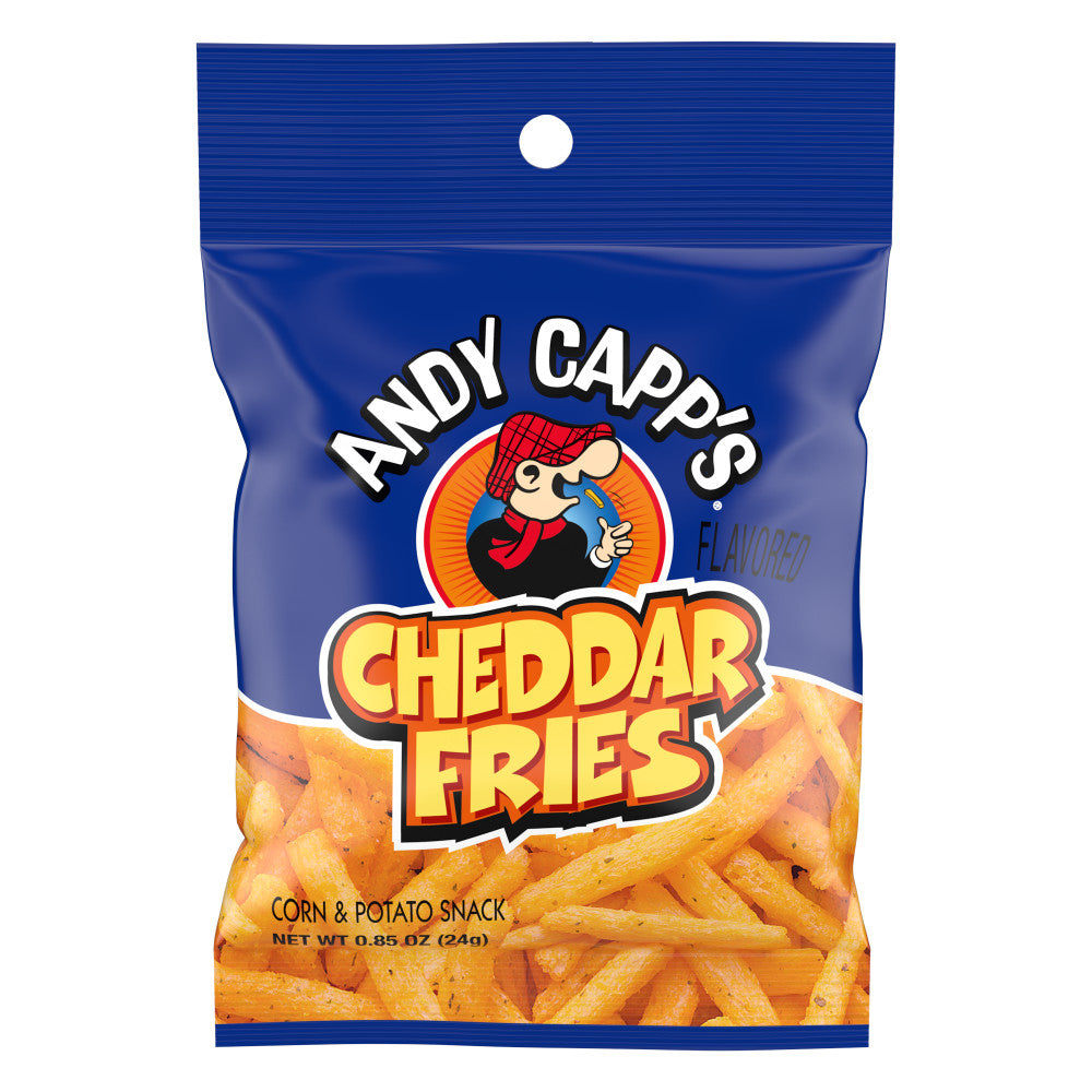 Andy Capp’s Cheddar Fries 0.85oz 72 Count