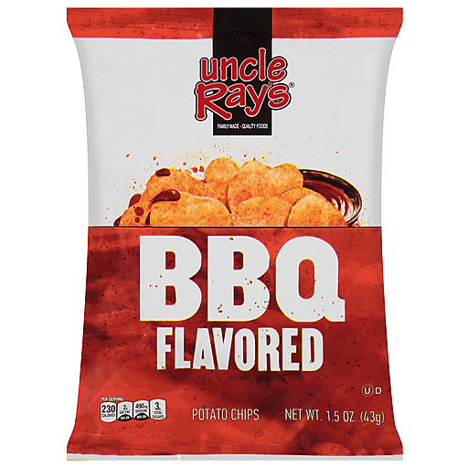 Uncle Ray’s BBQ Chips 1.5oz 30 Count