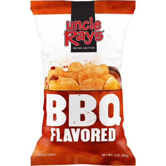 Uncle Ray’s BBQ Chips 3oz 12 Count