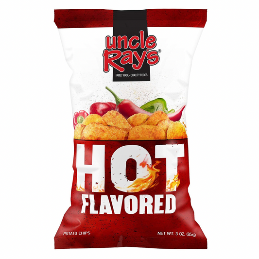 Uncle Ray’s Hot Chips 3oz 12 Count