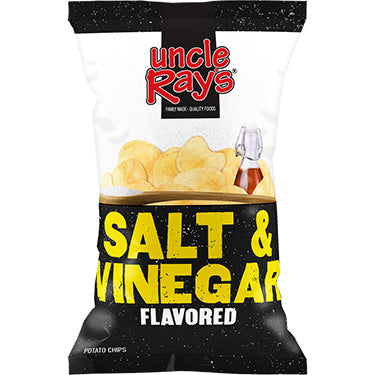 Uncle Ray’s Salt & Vinegar Chips 3oz 12 Count