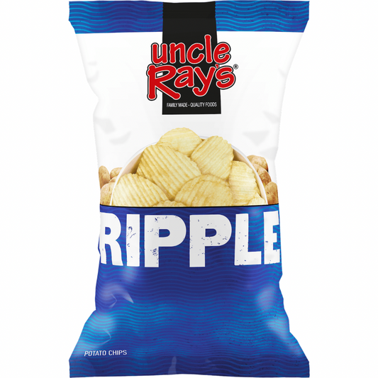 Uncle Ray’s Ripple Potato Chips 4.5oz 10 Count