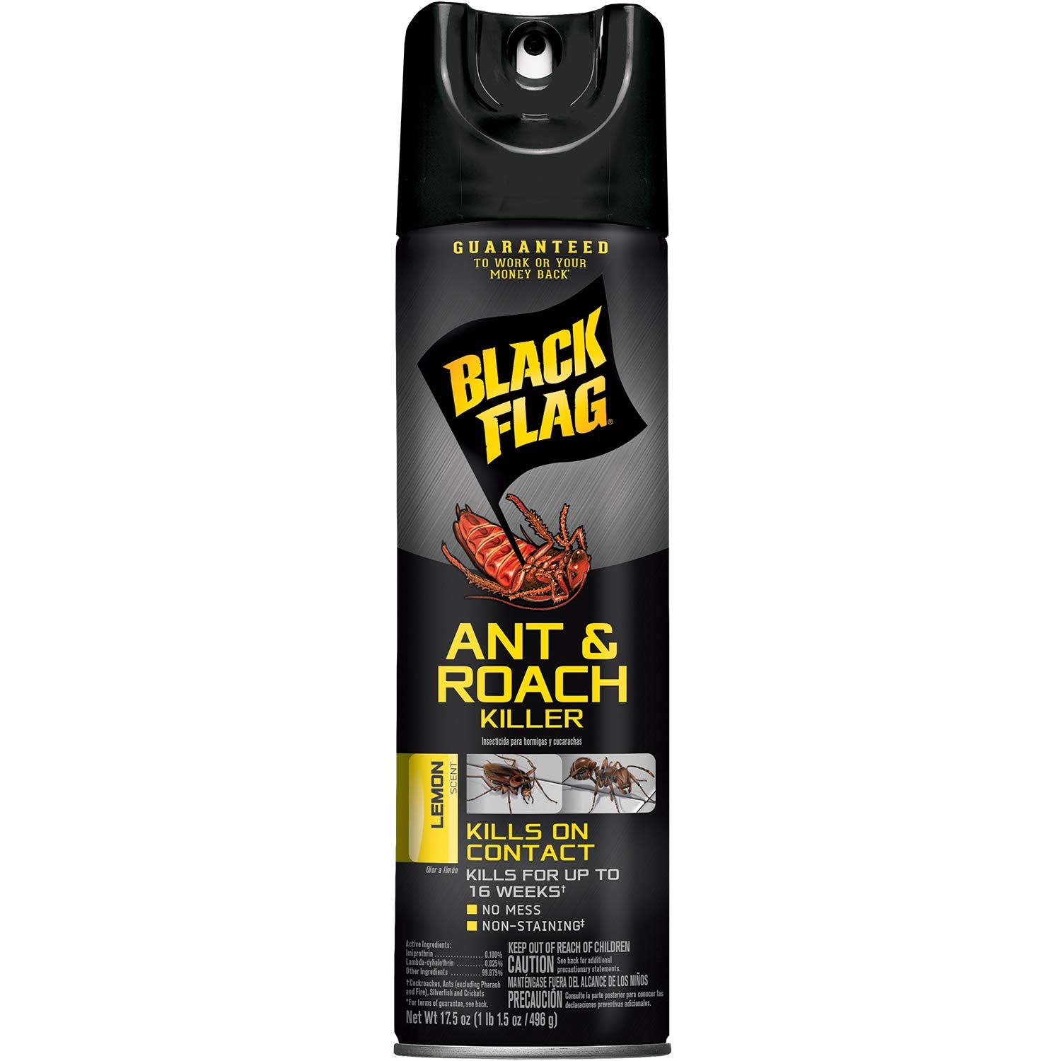 Black Flag Ant & Roach Killer Lemon Scent 17.5oz