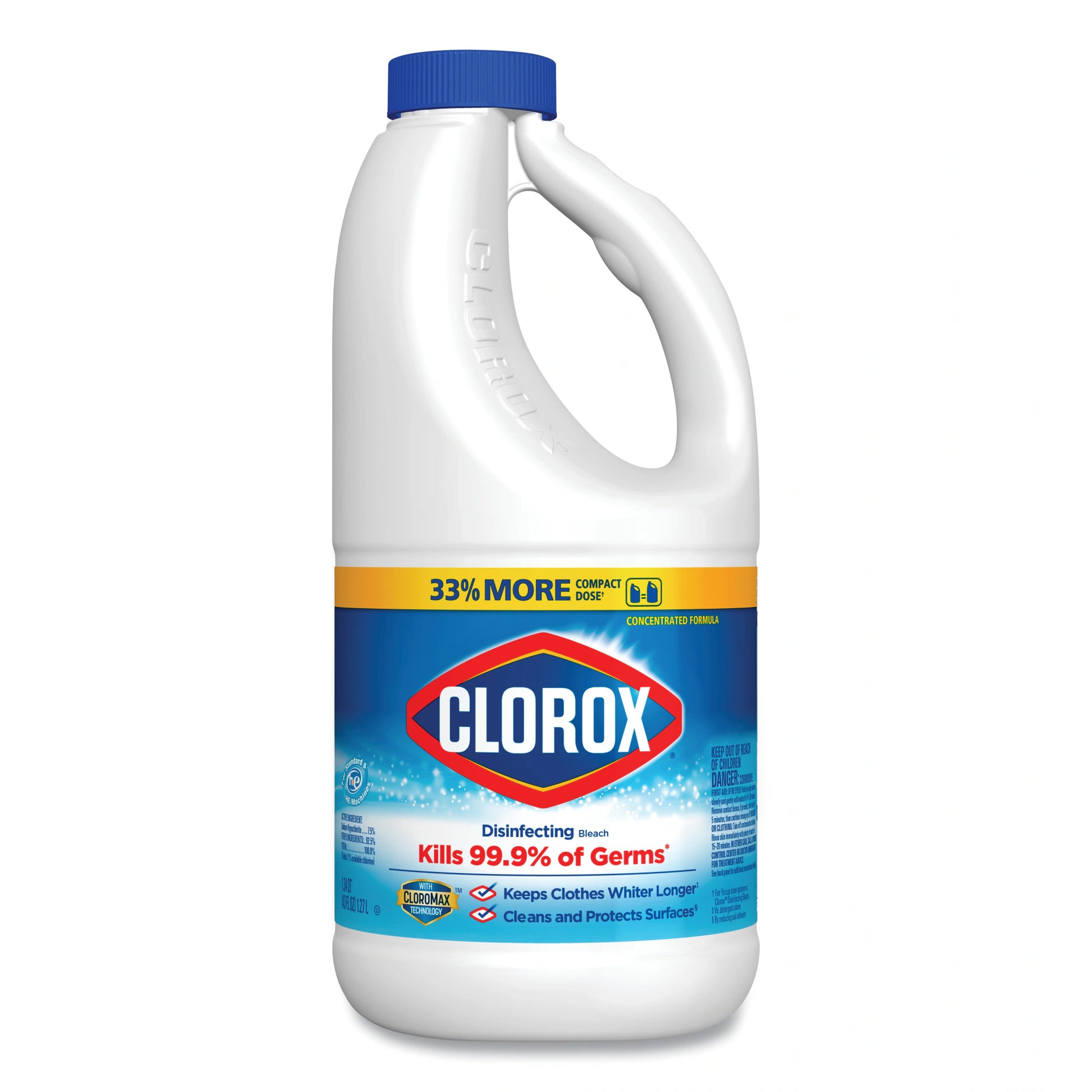 Clorox Disinfecting Bleach 43oz 6 Count