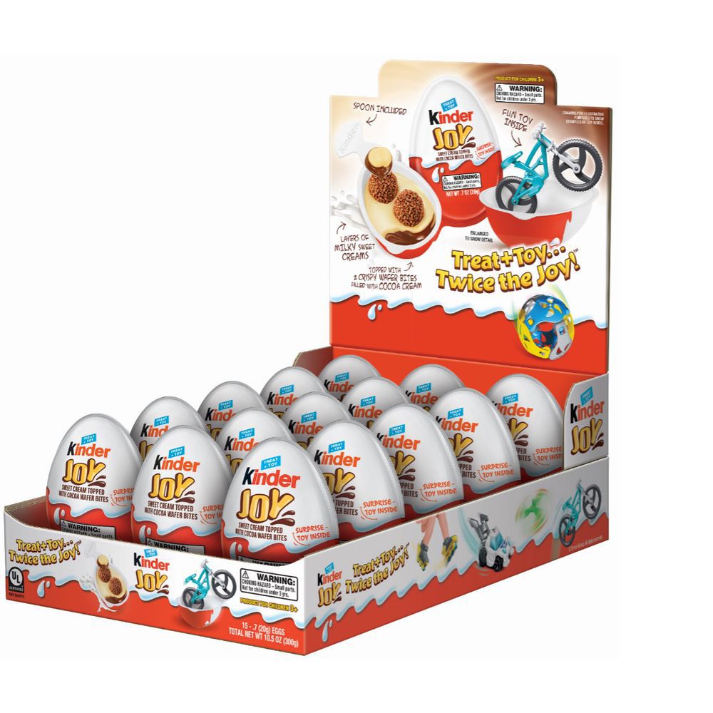 Kinder Joy Treat + Toy 0.7oz 15 Count