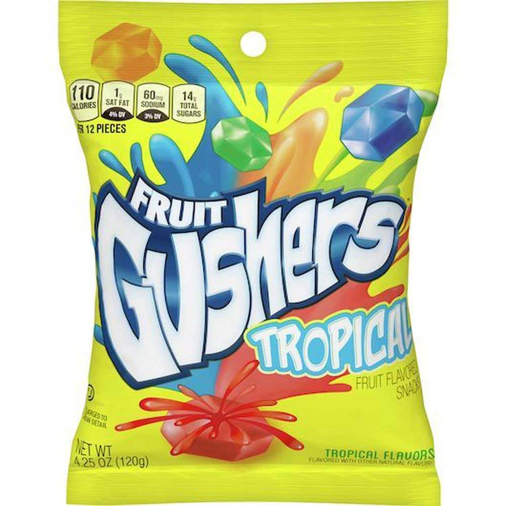 Gushers Tropical 4.25oz 8 Count