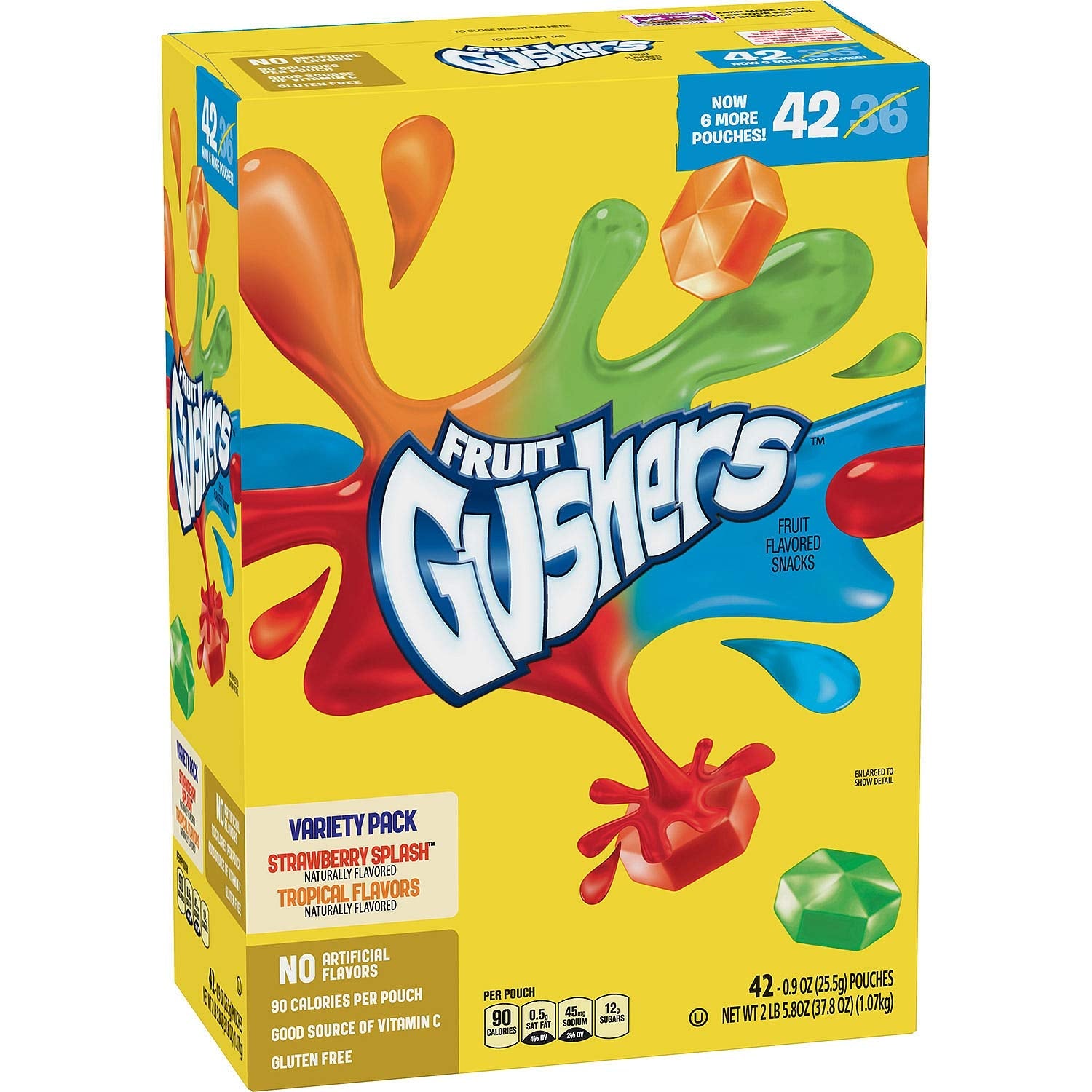 Gushers Variety Pack 0.9oz 42 Count