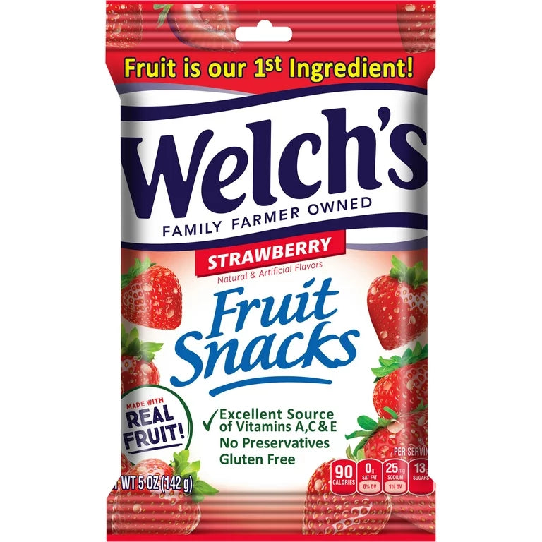 Welch’s Fruit Snacks Strawberry 5oz