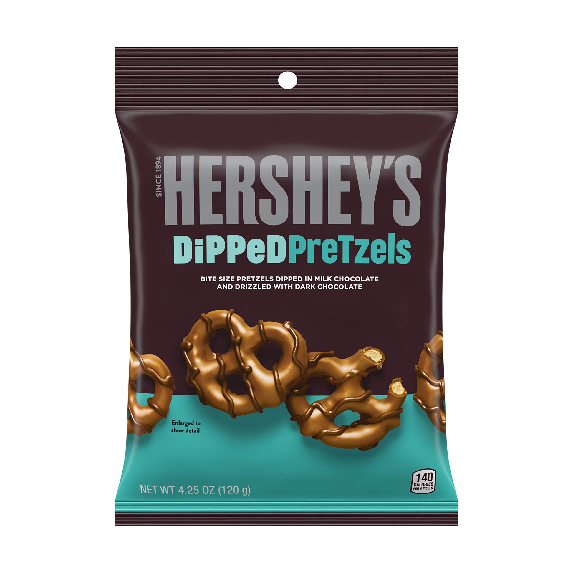 Hershey’s Dipped Pretzels Milk Chocolate 4.25oz