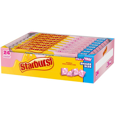 Starburst All Pink Share Size 3.45oz 24 Count