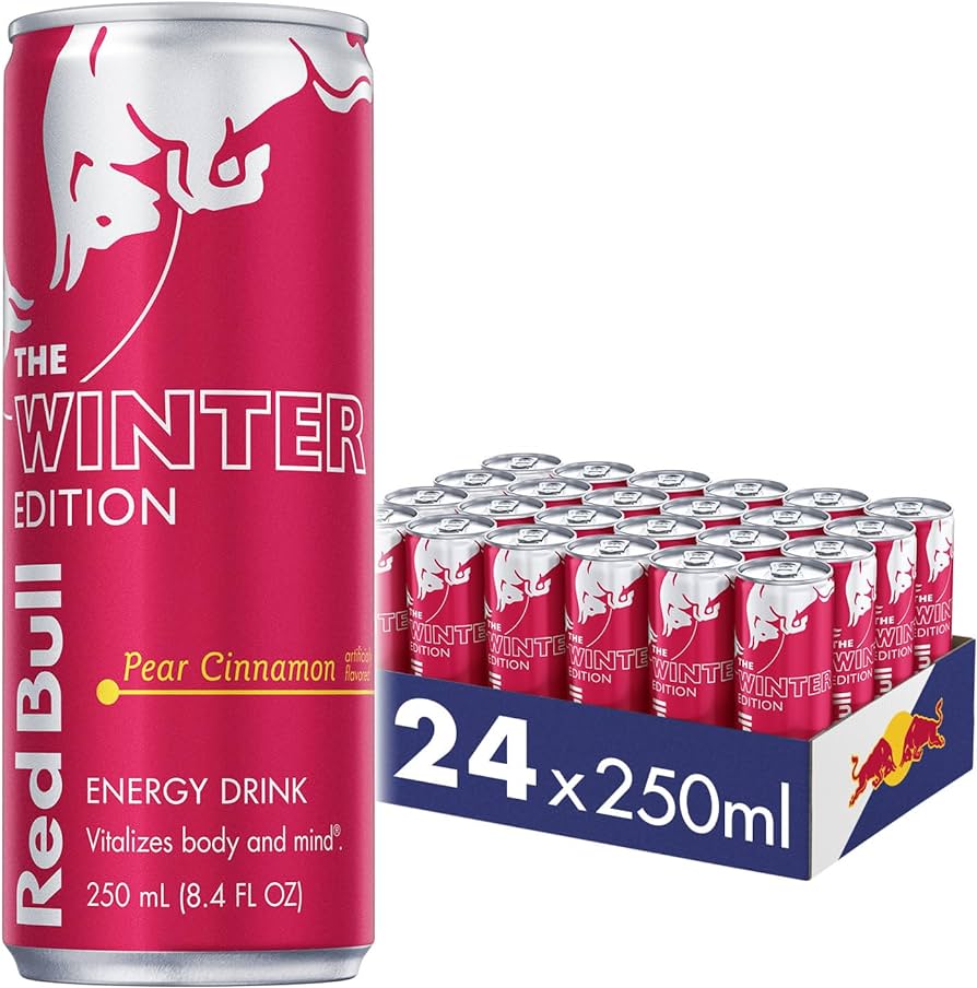 Red Bull Pear Cinnamon 12oz 24 Count