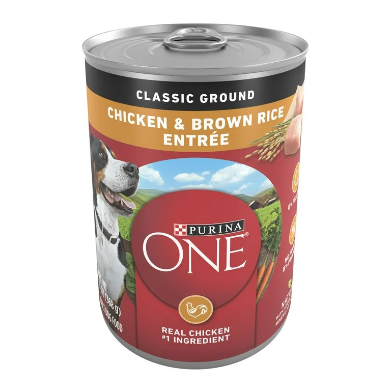 Purina One Chicken & Brown Rice Entree 13oz