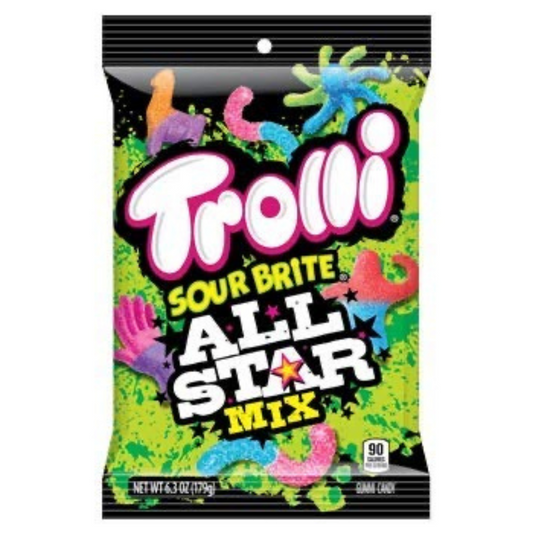 Trolli Sour Brite All Star Mix 4.25oz