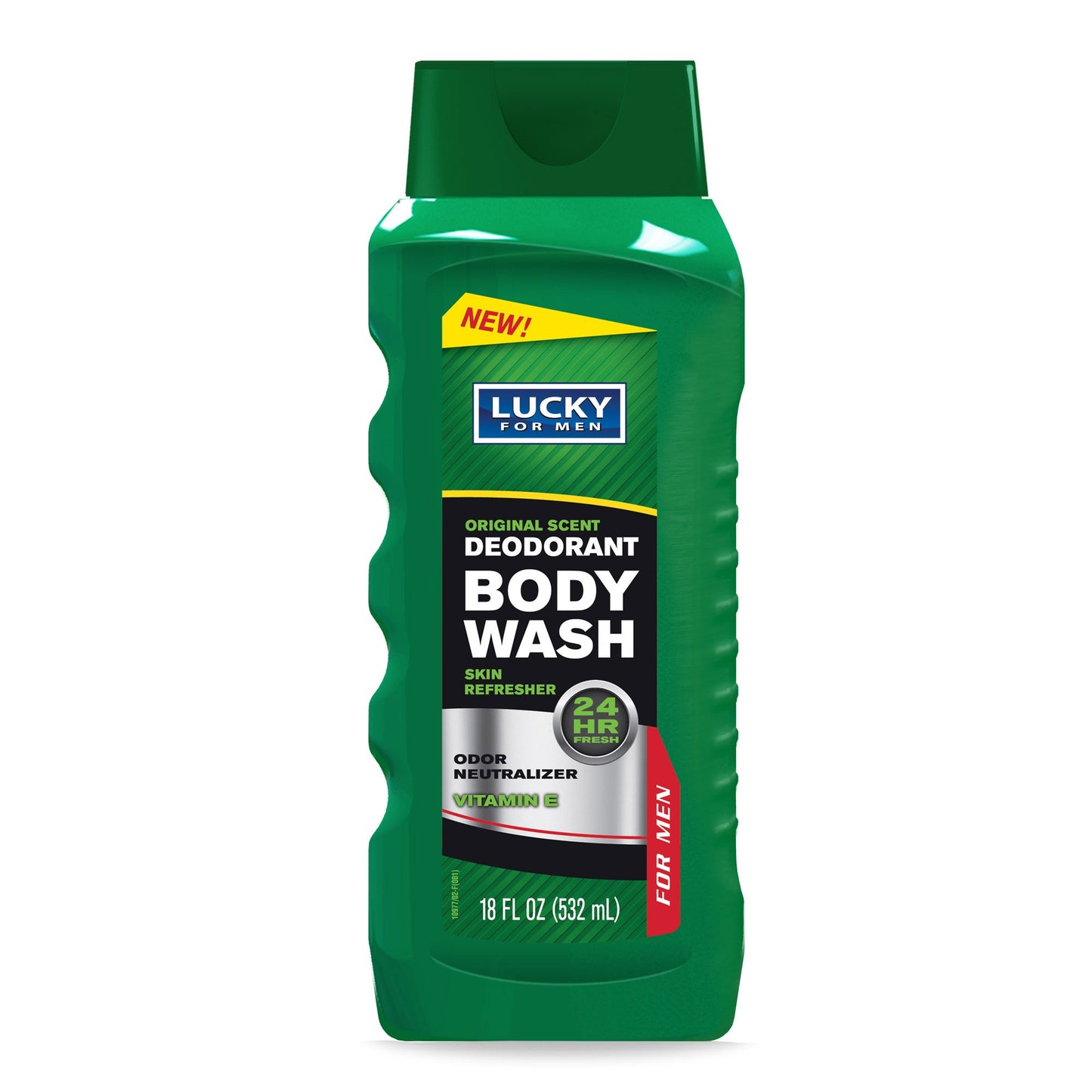 Lucky For Men Deodorant Body Wash 18oz