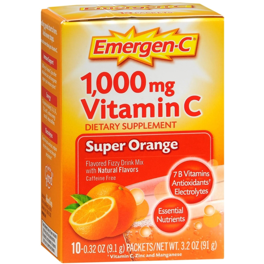 Emergen-C Super Orange 0.32oz 10 Count