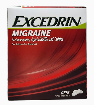 Excedrin Migraine 2 Capsules 25 Count