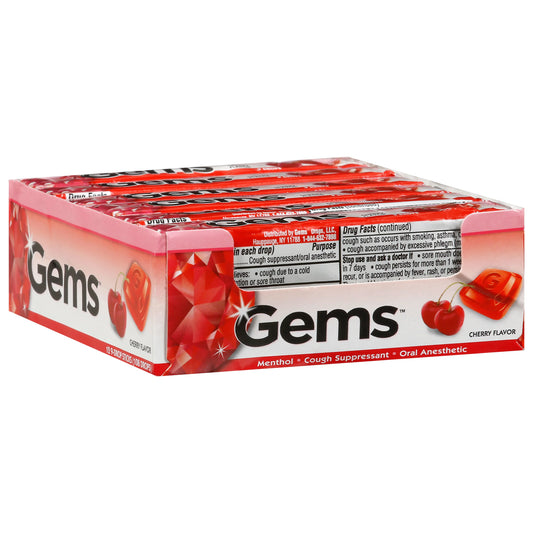 Gems Cherry 9 Drops 12 Count