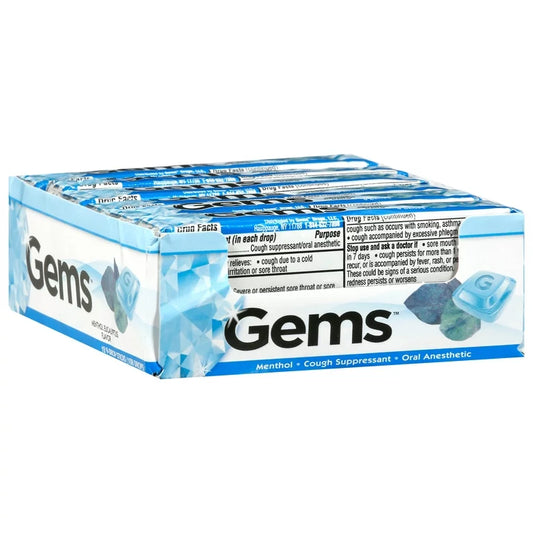 Gems Menthol 9 Drops 12 Count